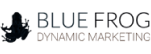 Logo blue frog